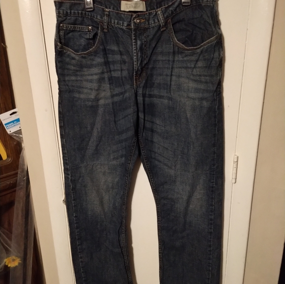 Wrangler Slim Straight Jeans Sz 36/30 - Picture 2 of 10